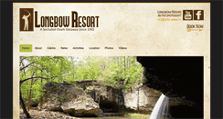 Desktop Screenshot of longbowresorts.com